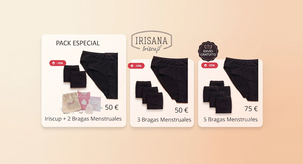 Ahora con los Packs de Irisana Intima