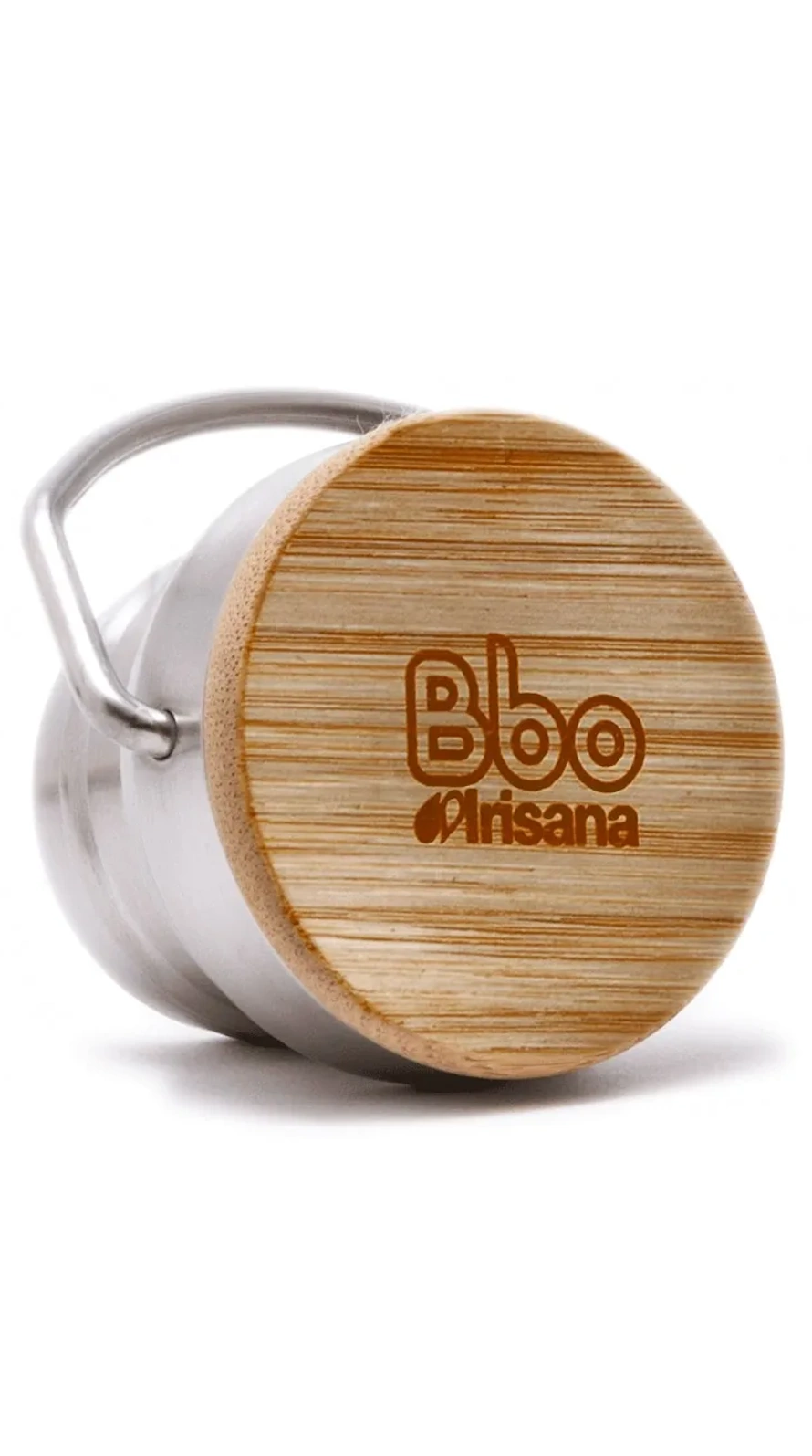 Tapón de bambú de repuesto para botella Bbo14 Irisana